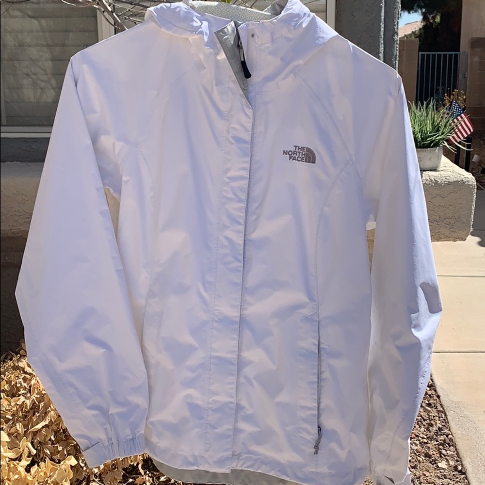 The North Face White Windbreaker - Picture 1 of 7